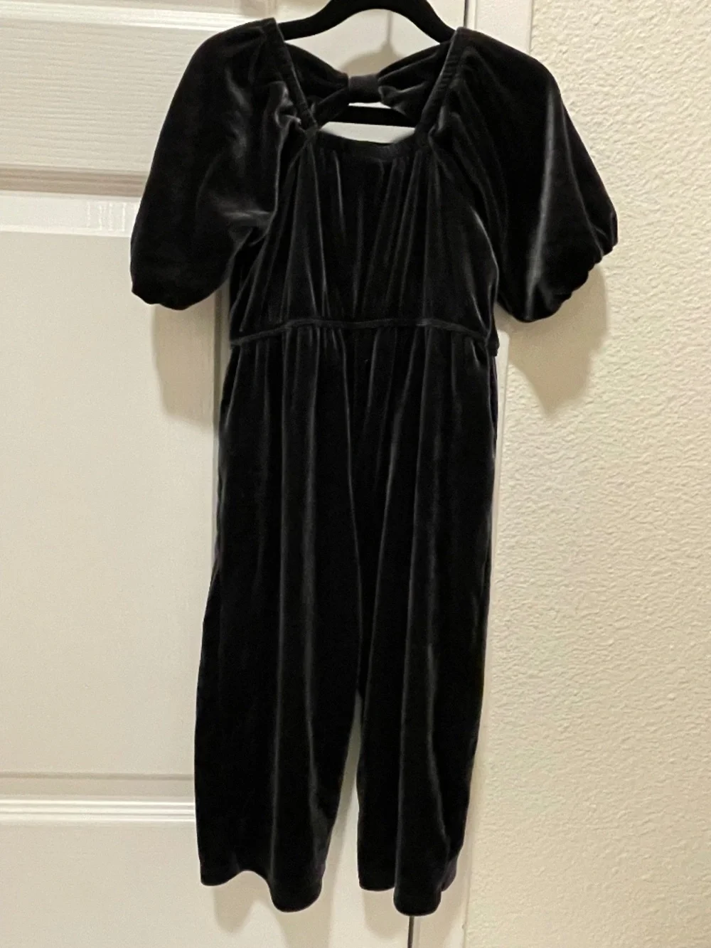 Old Navy gray Velvet Jumpsuit Romper